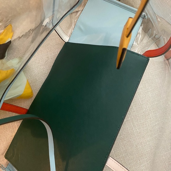 Tory Burch Perry PVC Oversized Tote Bag - Picture 5 of 5